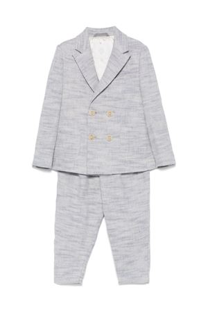 abito in cotone blu ELEVENTY KIDS | EW3P00I0266101AZ